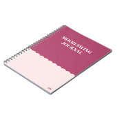 Journal Rose Drôle d'Humeur Moderne (Côté gauche)