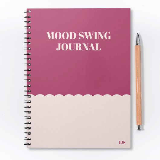 Journal Rose Drôle d'Humeur Moderne