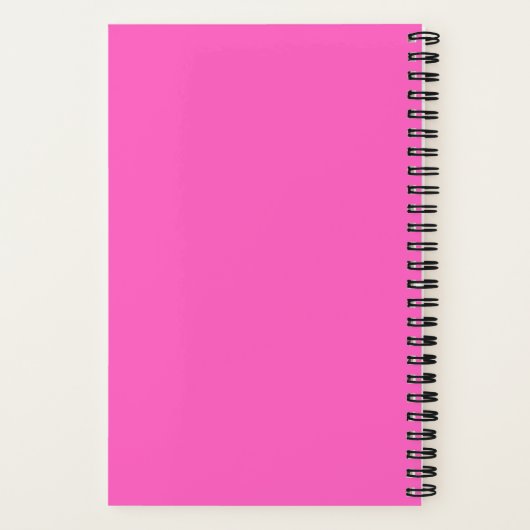 Journal rose et noir (Verso)