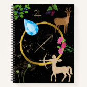 Journal Sagittarius Zodiac (Devant)