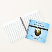Journal secret de texte personnalisé Padlock (Intérieur)