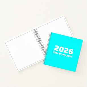 Journal spiralé inspirant 2026