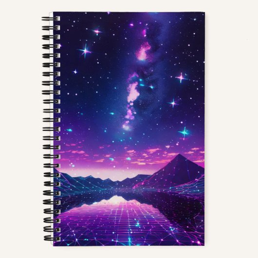 Journal Synthwave Dream (Recto)