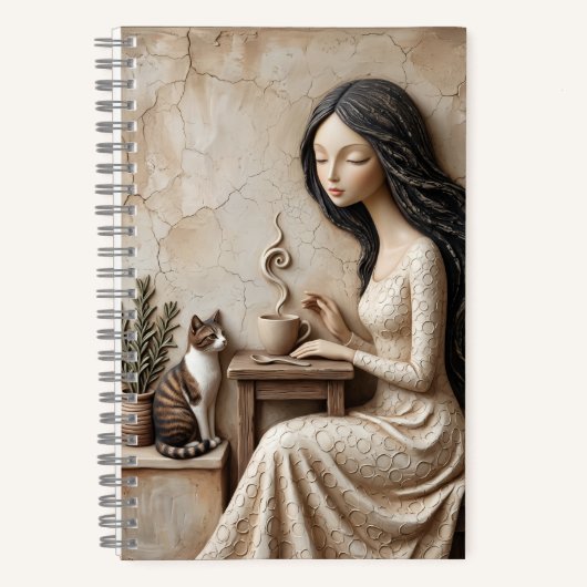 Journal Thé et Chat Le Studio Calme (Recto)