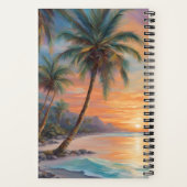 Journal Tropical Sunset Passez du temps avec Dieu (Verso)
