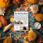 Journal Unique Pour Carte de remerciements Mariage