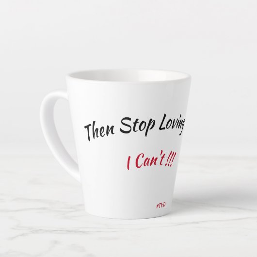 Journal Vampire TVD Latte Mug (Angle gauche)