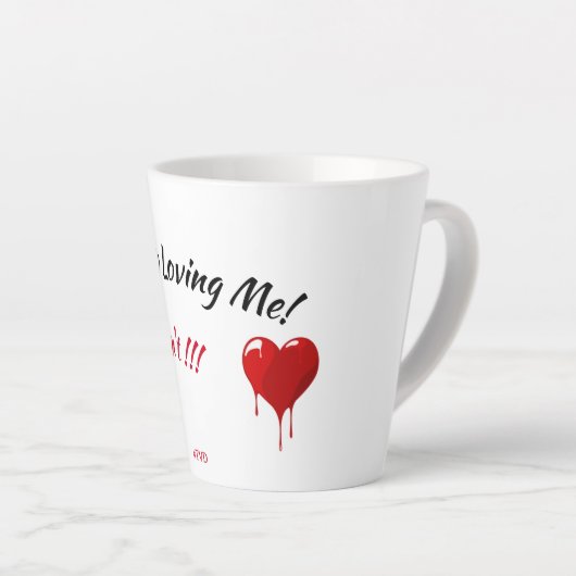 Journal Vampire TVD Latte Mug (Angle droit)