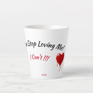 Journal Vampire TVD Latte Mug