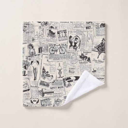 Journal vintage (Gant de toilette)