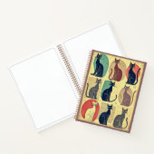 Journal Vintage Chats Modernité du Milieu du Siècl (Intérieur)
