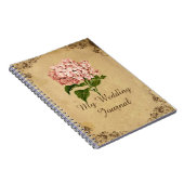Journal vintage de mariage d'hortensia (Côté Droit)