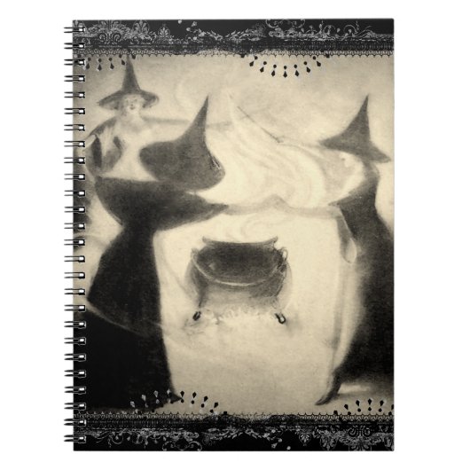 Journal vintage de sorcière (Devant)