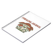 Journal vintage des champignons (Côté gauche)