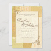 Journal vintage, invitations de mariage (Devant)