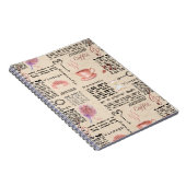 Journal vintage romantique (Côté Droit)