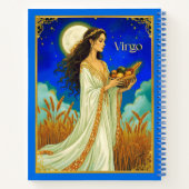 Journal Virgo Beauté sous un ciel nocturne (Dos)