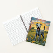 Journal Whimsical Wolfhound sur mesure (Intérieur)