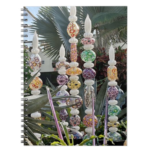 Journal with colorful glass notitieboek (Voorkant)