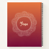 Journal Yoga personnalisable (Dos)