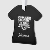 Journalisme Collège étudiant Pas de vie ou d'argen (devant)