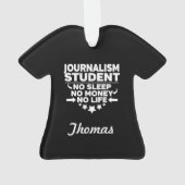 Journalisme Collège étudiant Pas de vie ou d'argen (dos)