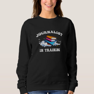 Journalist in Training News Tee Trui
