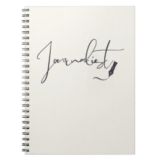 Journalist Script Notebook – Minimalistisch Schrij Notitieboek