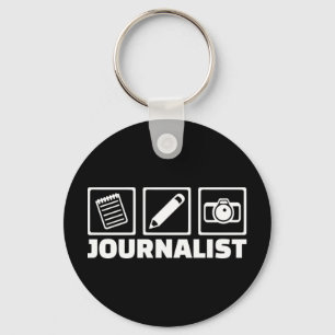 Journalist Sleutelhanger