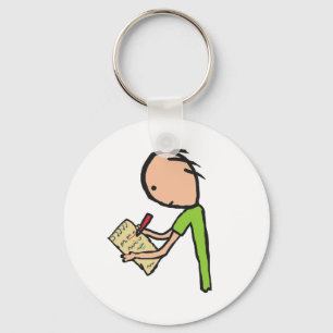 Journalist Sleutelhanger