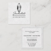 Journalist Vierkante Visitekaartje (Voorkant / Achterkant)