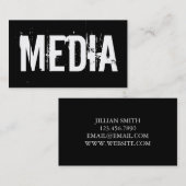 Journalist Writer Media Press Visitekaartje (Voorkant / Achterkant)