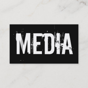 Journalist Writer Media Visitekaartje
