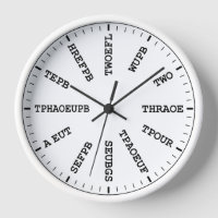 Journaliste du tribunal Stenographie Horloge