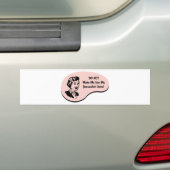 Journalistenstem Bumpersticker (Op auto)