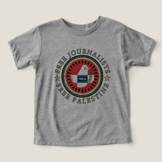 Journalistes libres Libérez la Palestine (Design Recto)
