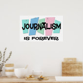 Journalistiek is altijd poster (Keuken)