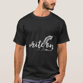 Journalistiek schrijven op journalistieke auteur S T-shirt