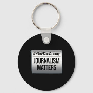 Journalistieke problemen niet de vijand anti-Trump Sleutelhanger