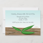 "Journée au Spa" Bachelorette Party Invitations (Dos)