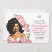 Journée aux courses Invitation de la douche nuptia (Devant)