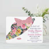 Journée aux courses Invitation de la douche nuptia (Debout devant)