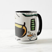 Journée cubiste de la Mug du crâne mort (Devant droit)