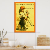 Journée de Paris ~ Frans WW1-Poster Poster (Keuken)
