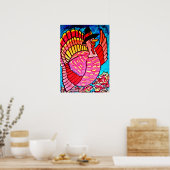 JOURNÉE DE REMERCIEMENT HEUREUSE affiche TURQUIE (Cuisine)