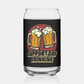 Journée de support amusant boire de la bière d'art (Recto)