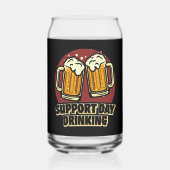 Journée de support amusant boire de la bière d'art (Verso)