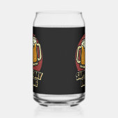 Journée de support amusant boire de la bière d'art (Gauche)