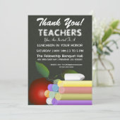 Journée des enseignants | Invitations d'appréciati (Debout devant)