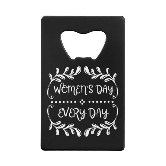 Journée des femmes tous les jours (Devant)
